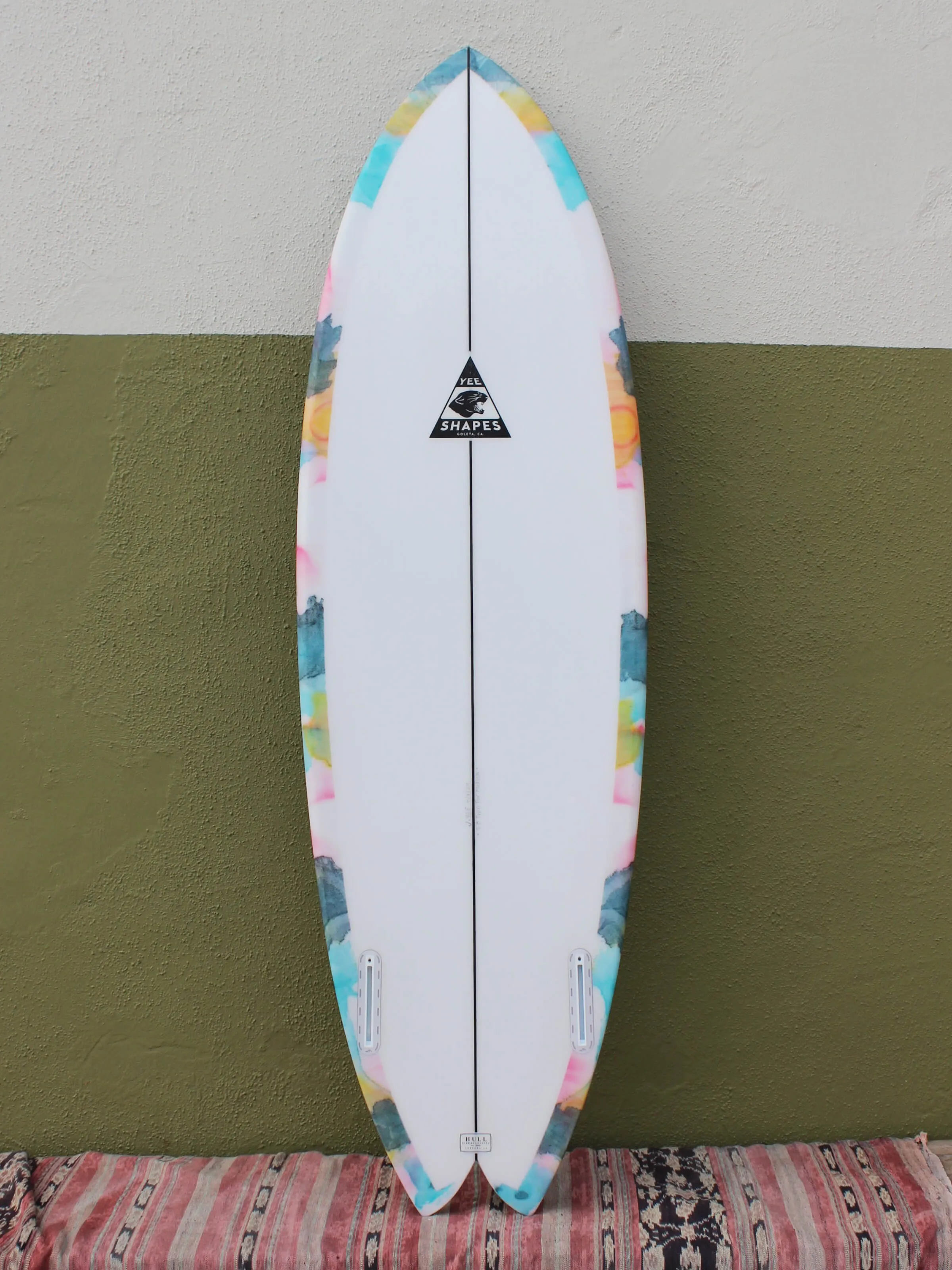 5'8 Yee Shapes Twin Fin