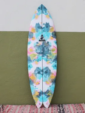 5'8 Yee Shapes Twin Fin