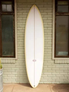 7'4 Mangiagli Channel Bottom Twin Pin