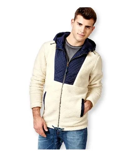 American Rag Mens Fuzzy Feeling Fleece Jacket