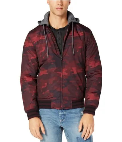 American Rag Mens Tonal Camo Bomber Jacket