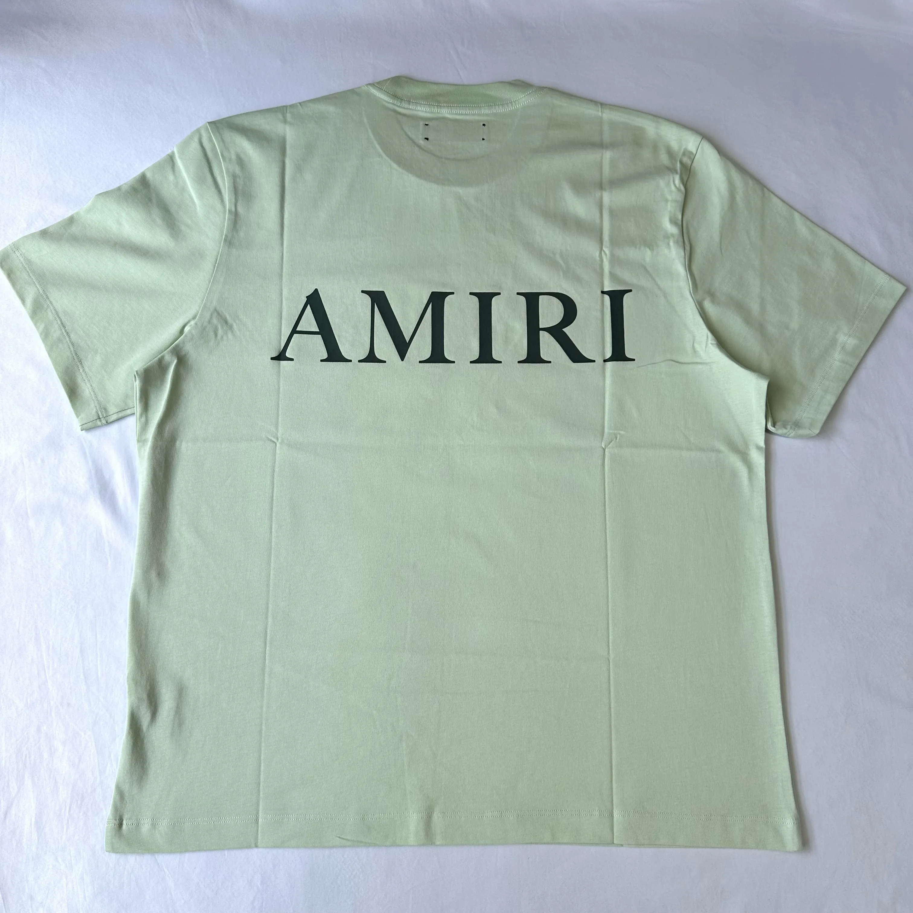 AMIRI  |Crew Neck Street Style Plain Cotton Short Sleeves Oversized