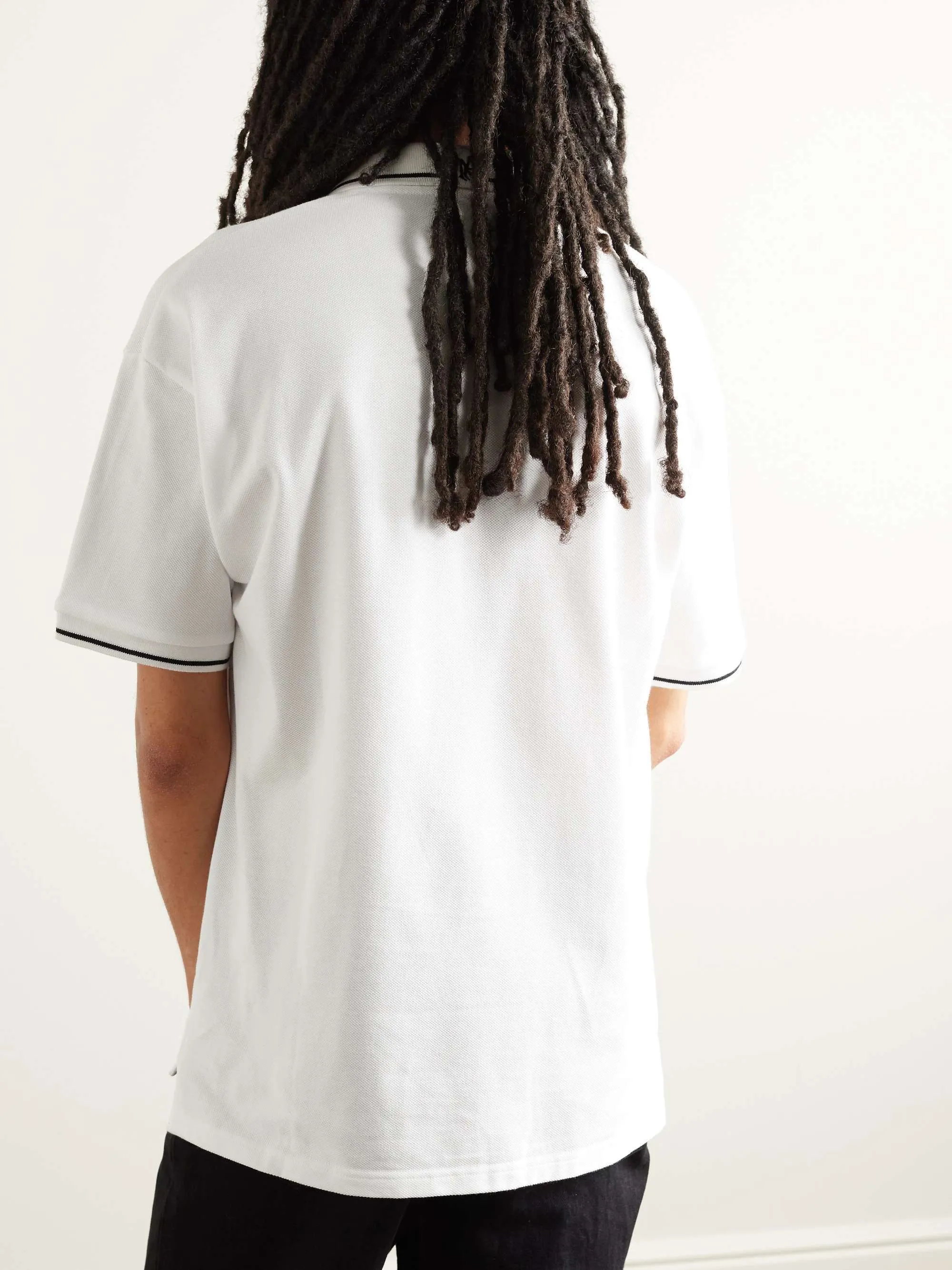 AMIRI  |Street Style Cotton Short Sleeves Logo Polos