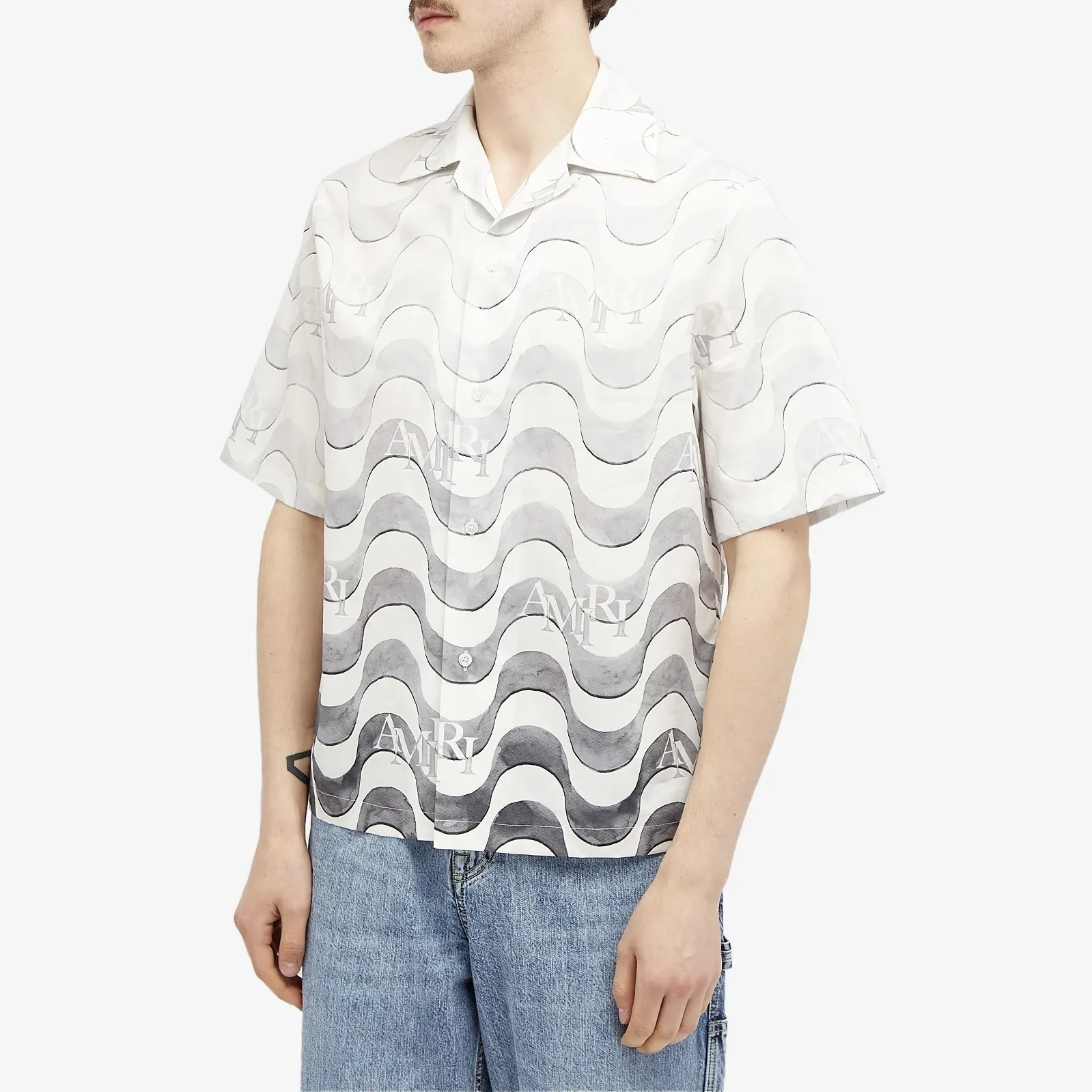 AMIRI  |Street Style Cotton Short Sleeves Shirts