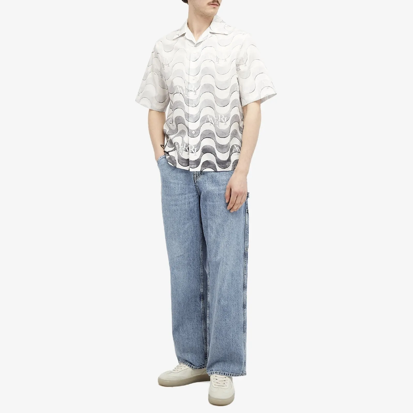 AMIRI  |Street Style Cotton Short Sleeves Shirts