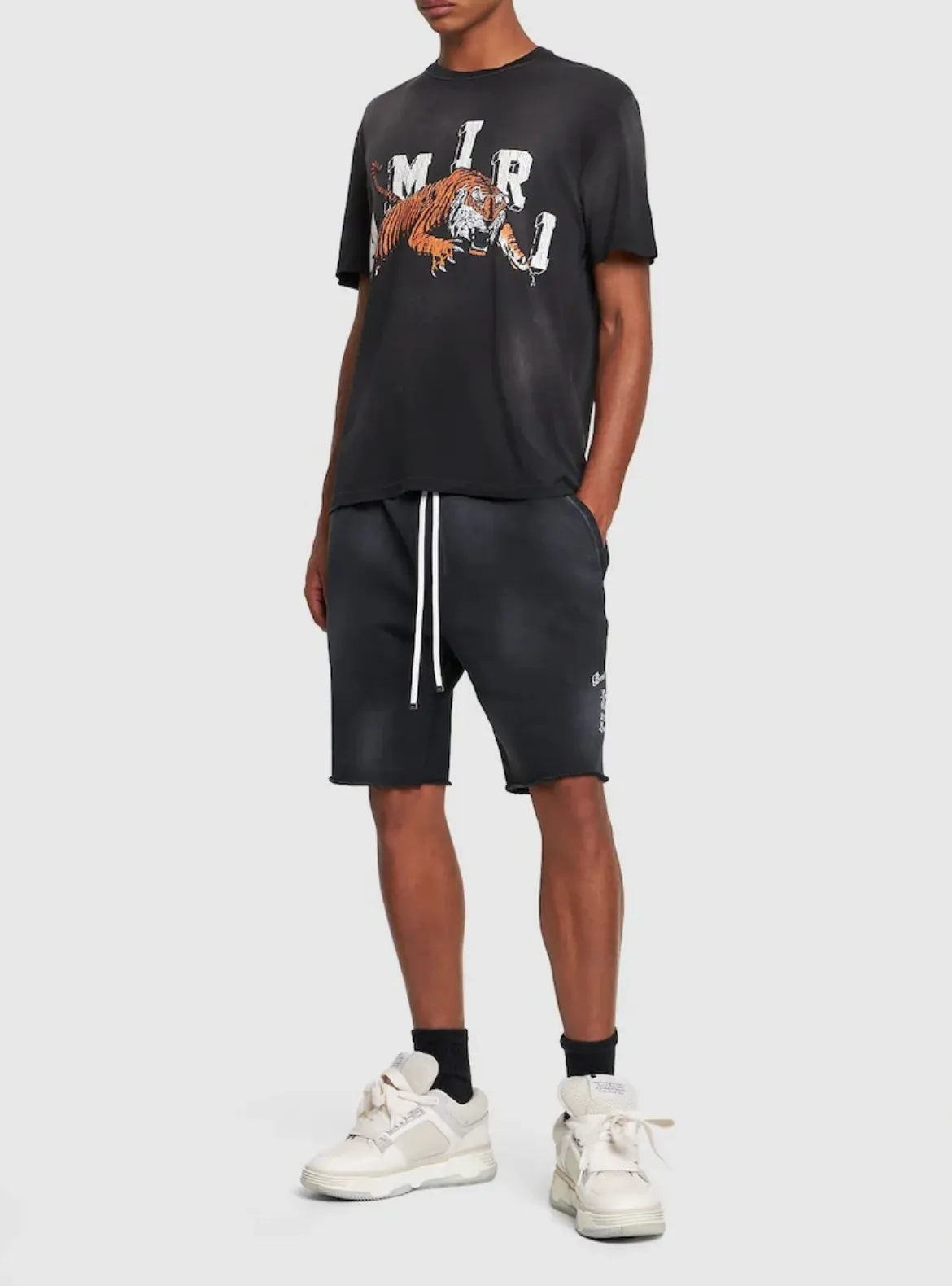 AMIRI  |Street Style Cotton Short Sleeves T-Shirts