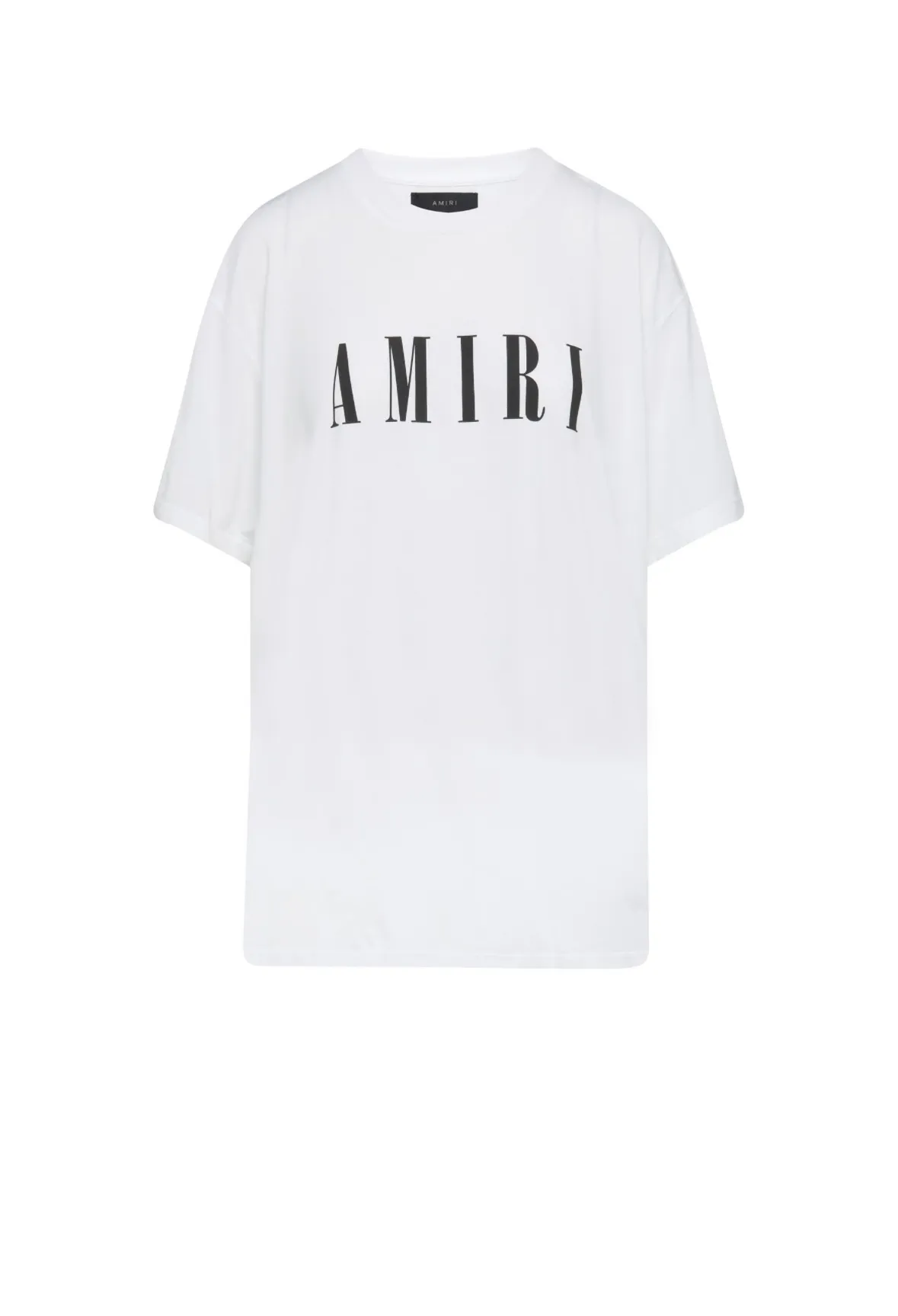 AMIRI  |Street Style U-Neck Plain Short Sleeves Logo T-Shirts