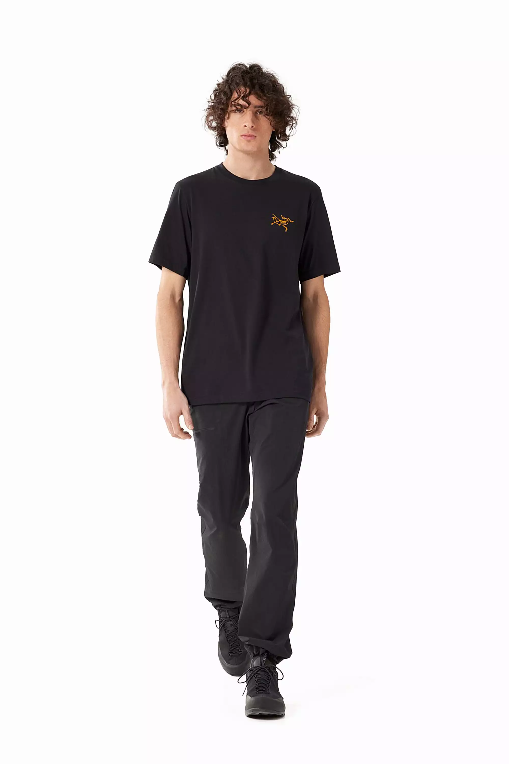 Arc'teryx Men's Arc'Multi Bird Logo SS in Black