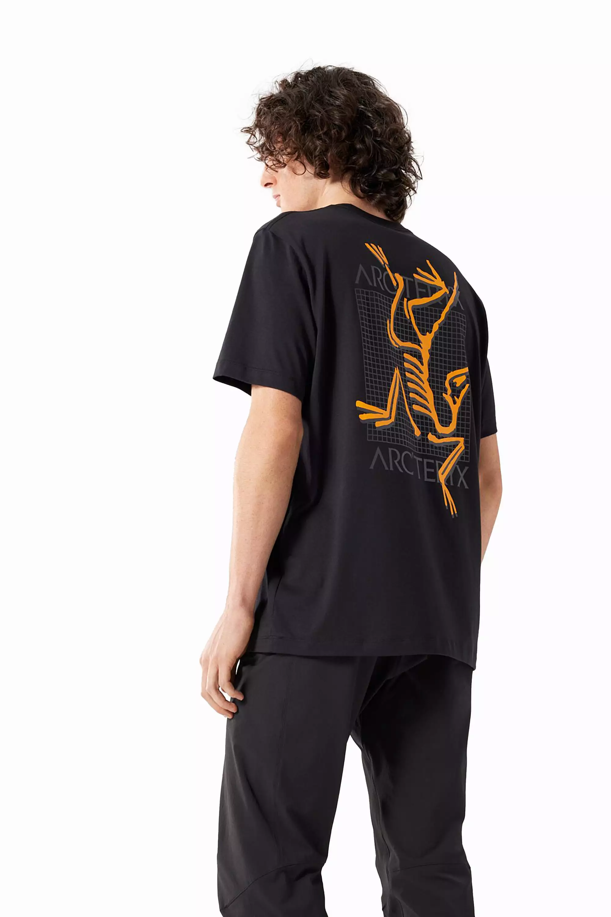 Arc'teryx Men's Arc'Multi Bird Logo SS in Black