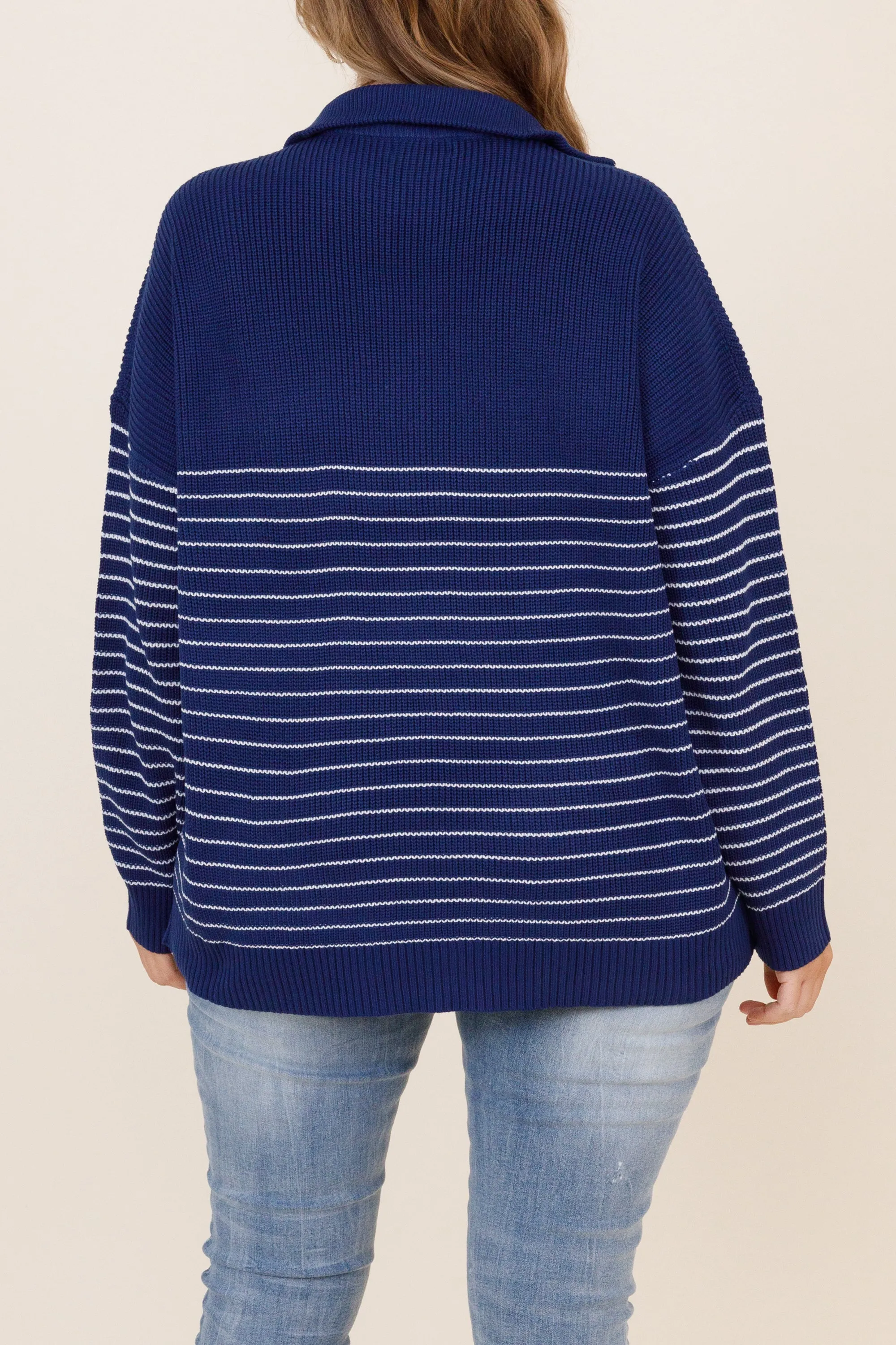 As It Was Pullover, Navy