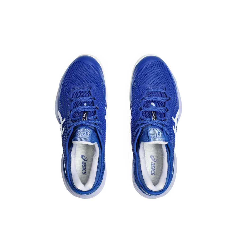 ASICS Men's Court FF 3 Novak Tennis Shoe (Asics Blue/Fresh Air)