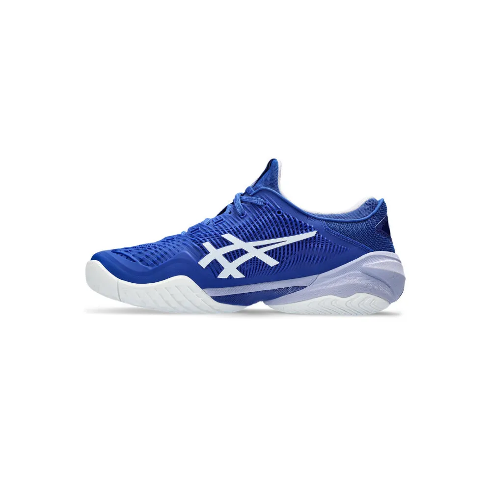 ASICS Men's Court FF 3 Novak Tennis Shoe (Asics Blue/Fresh Air)