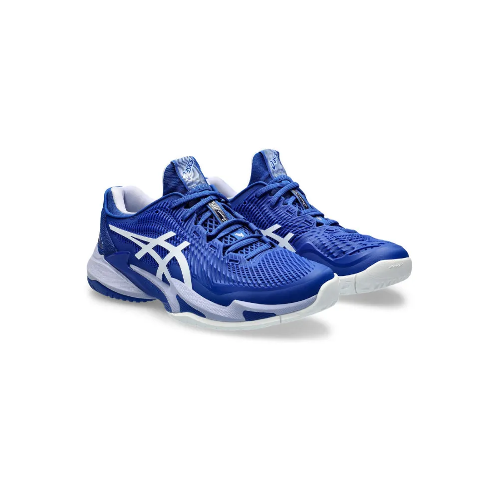 ASICS Men's Court FF 3 Novak Tennis Shoe (Asics Blue/Fresh Air)