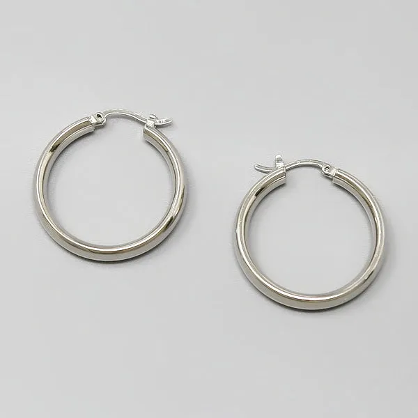 Basic Metal Hoop Earrings