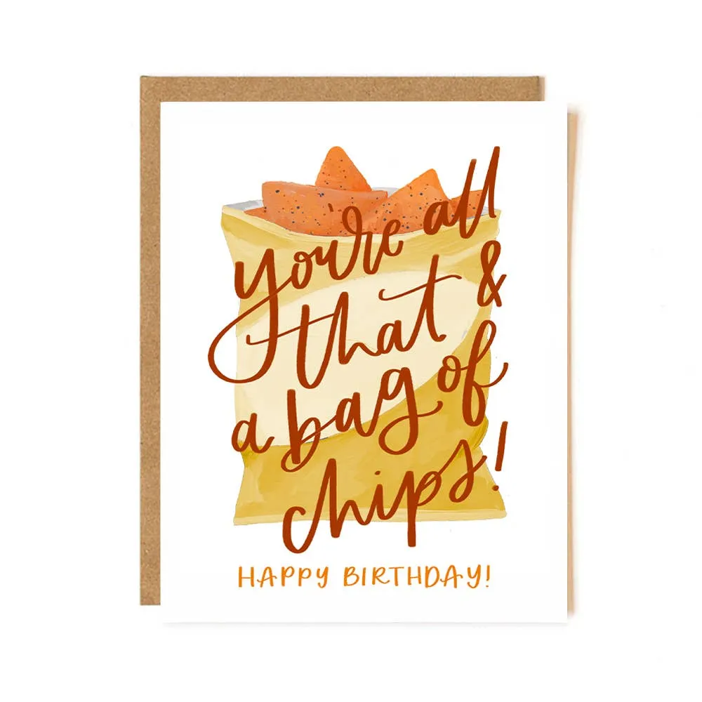 Birthday Chips Card