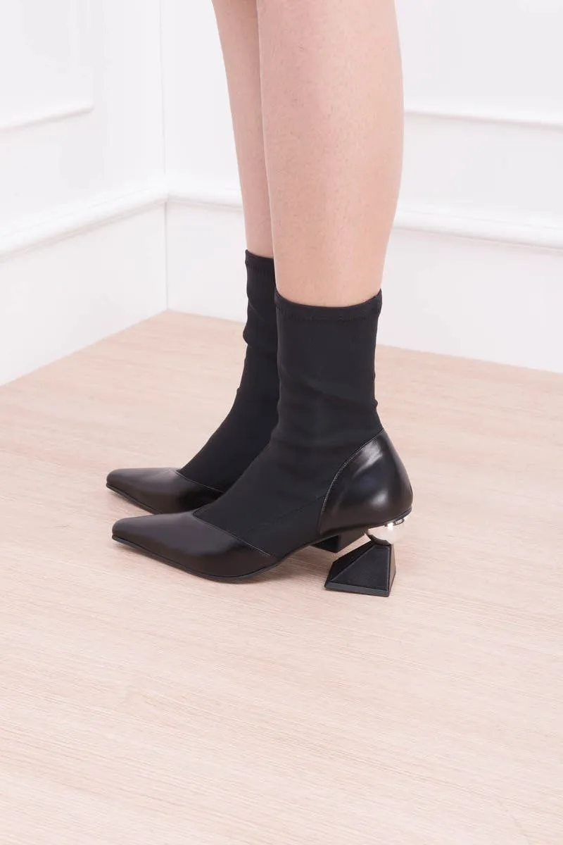 Black Glam Heel boots