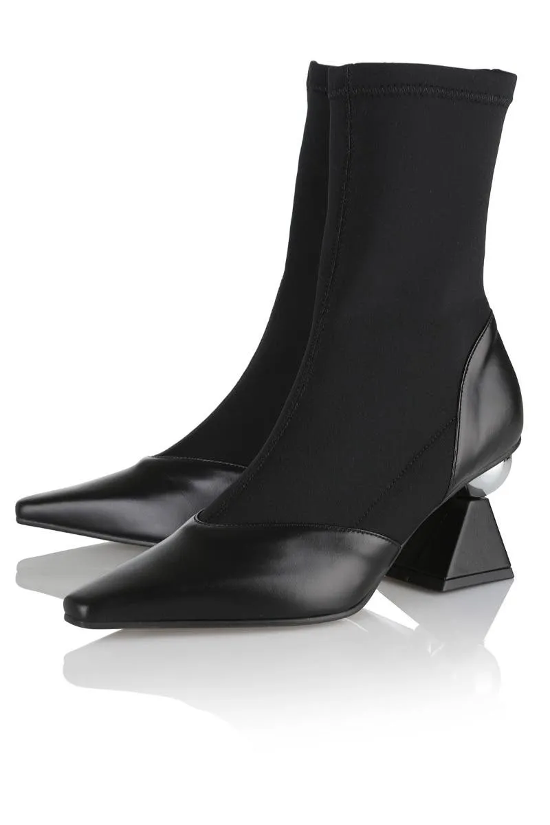 Black Glam Heel boots