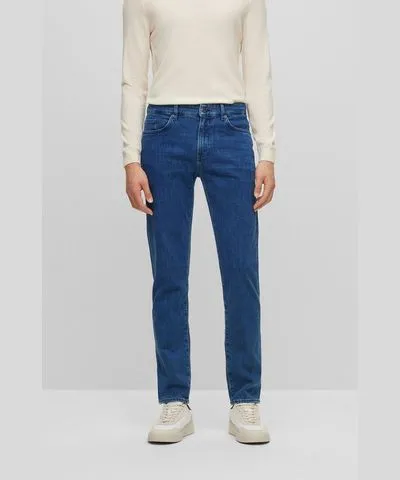 Boss Slim-fit jeans in blue Italian denim