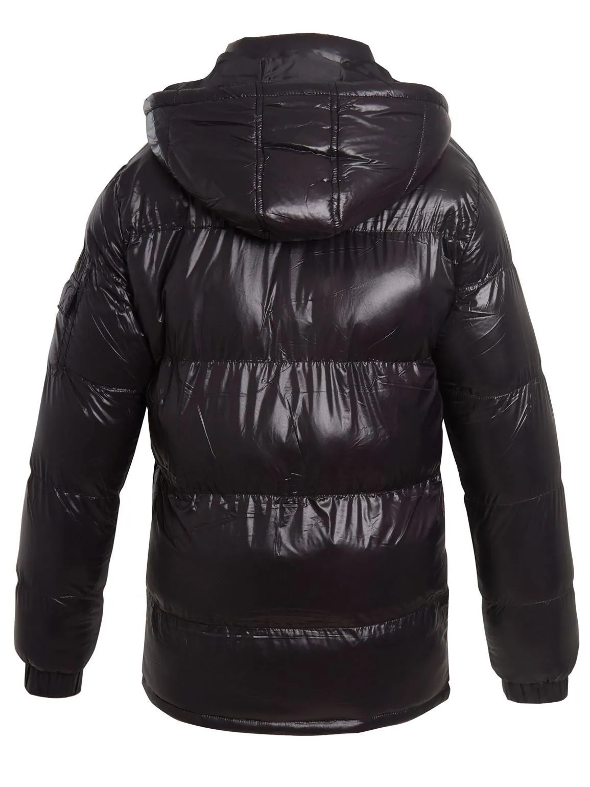 Boys Padded Mid Length Puffer Coat, Ages 7 to 13