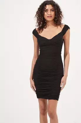 Bradbury Ruched Bodycon Mini Dress