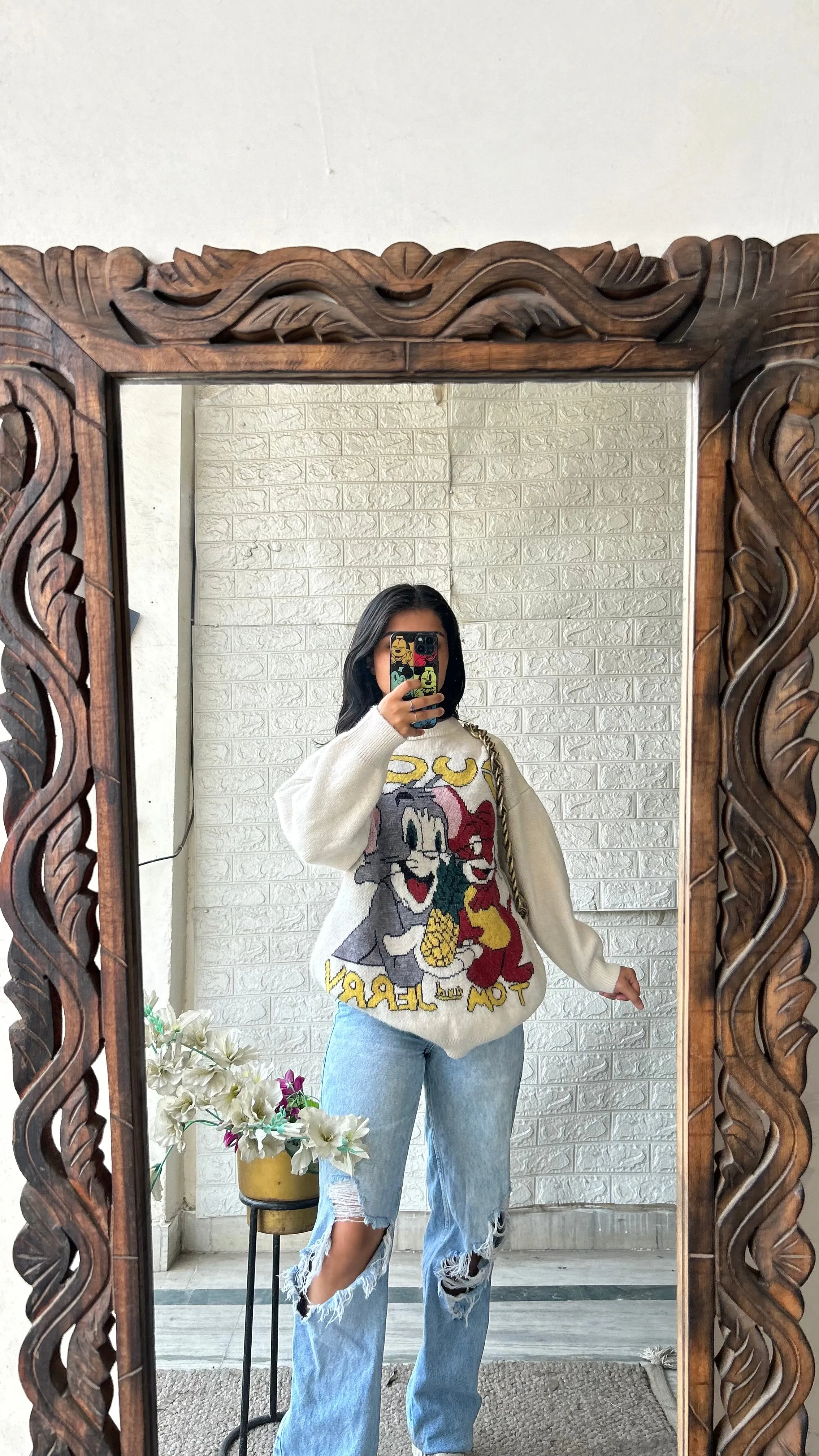 Cartoon sweater ( most rare) S