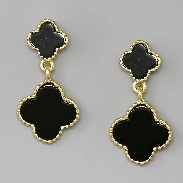 Clover Drop Earrings