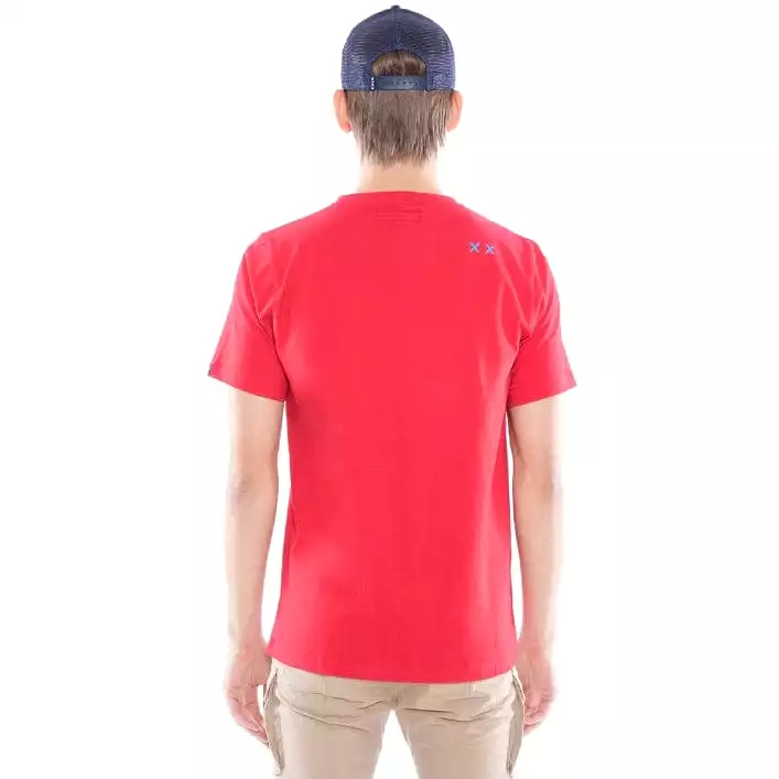 Cult Of Individuality 3D Clean Shimuchan Logo SS Tee (High Risk Red) 623AC-K66A