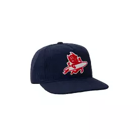 Dark Seas Booster Snapback navy OS