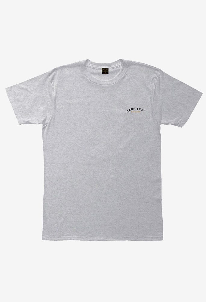 DARK SEAS HEADMASTER S/S TEE - HEATHER GREY