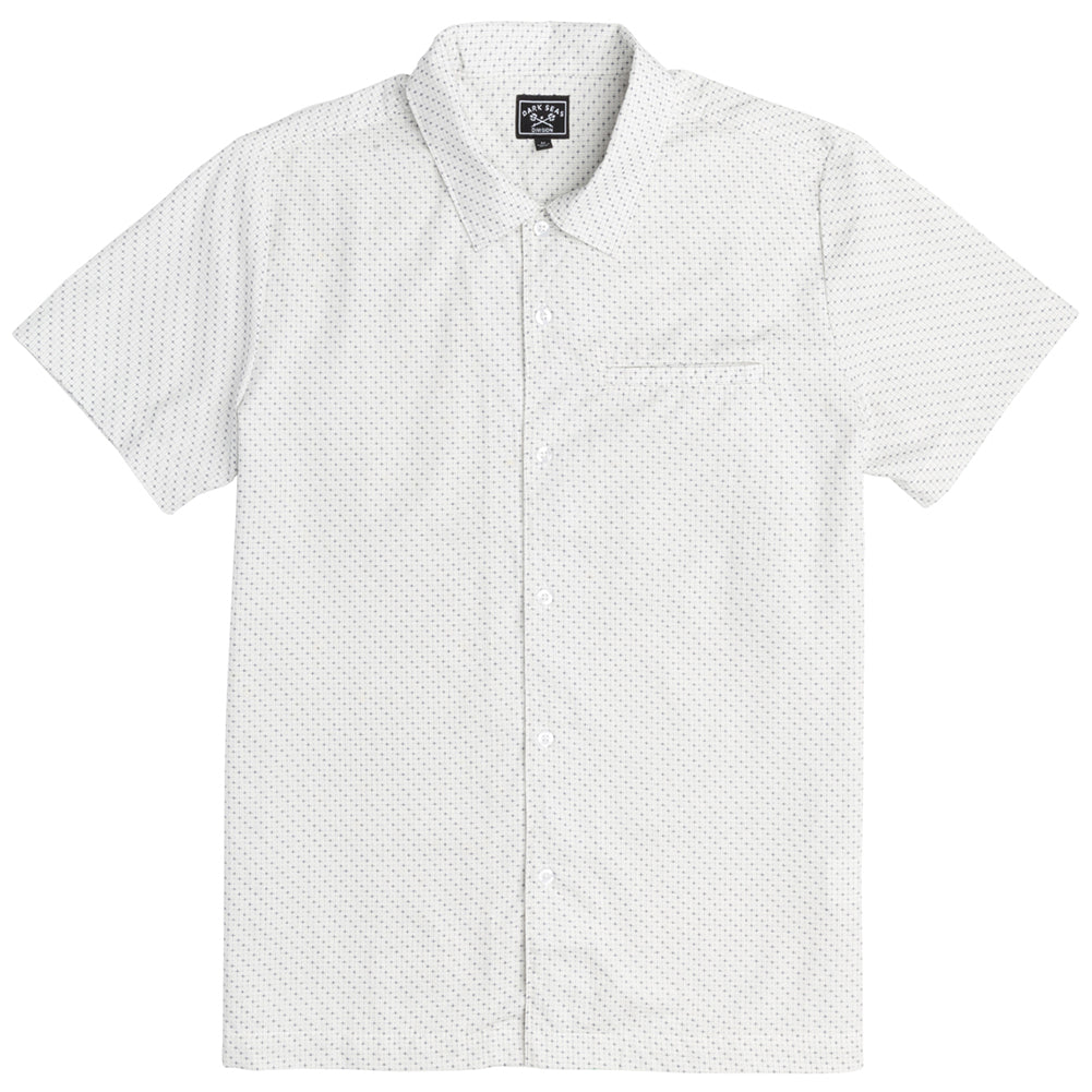 Dark Seas Oceanview Short Sleeve Button Down