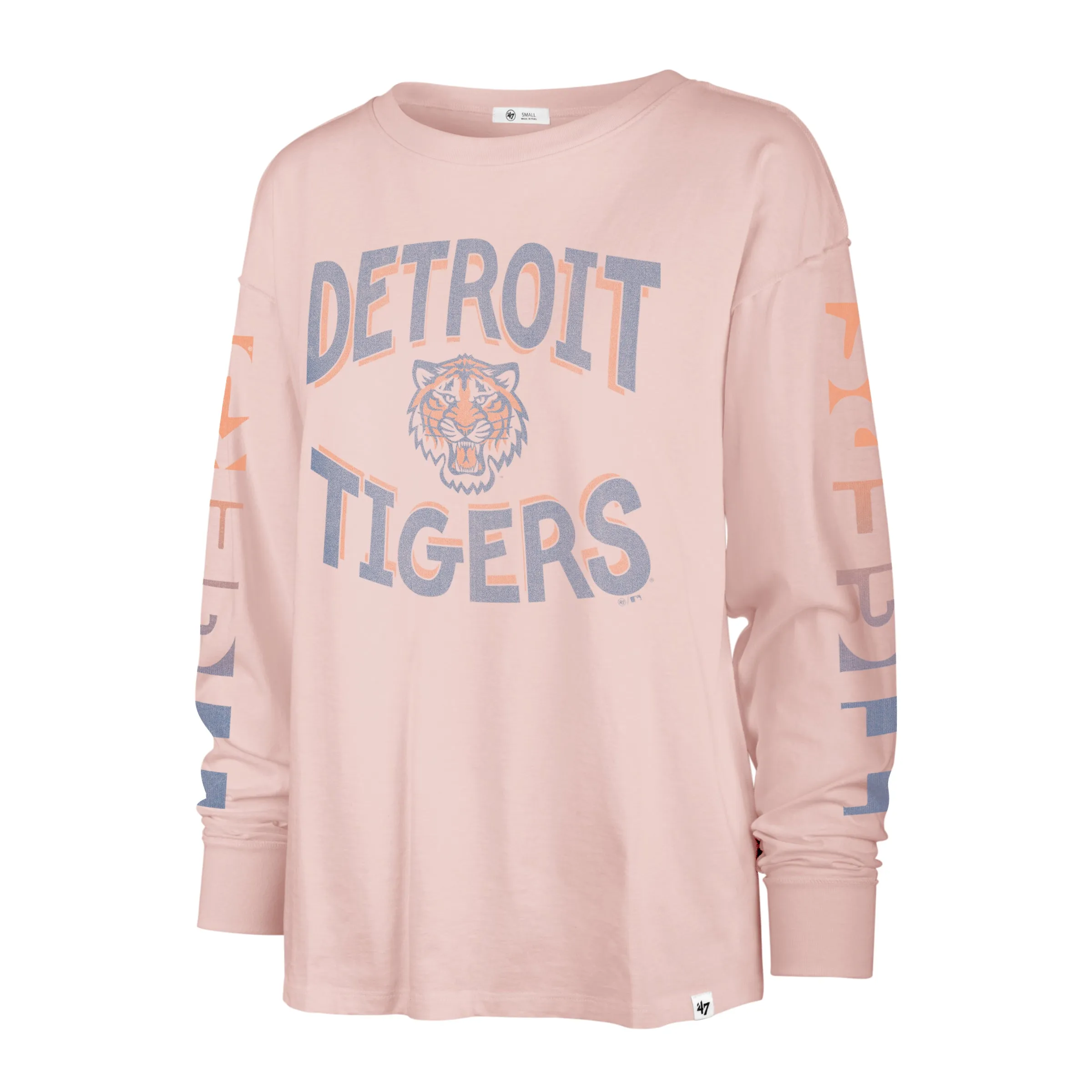 DETROIT TIGERS CLOUD NINE '47 SOA LONG SLEEVE TEE WOMENS