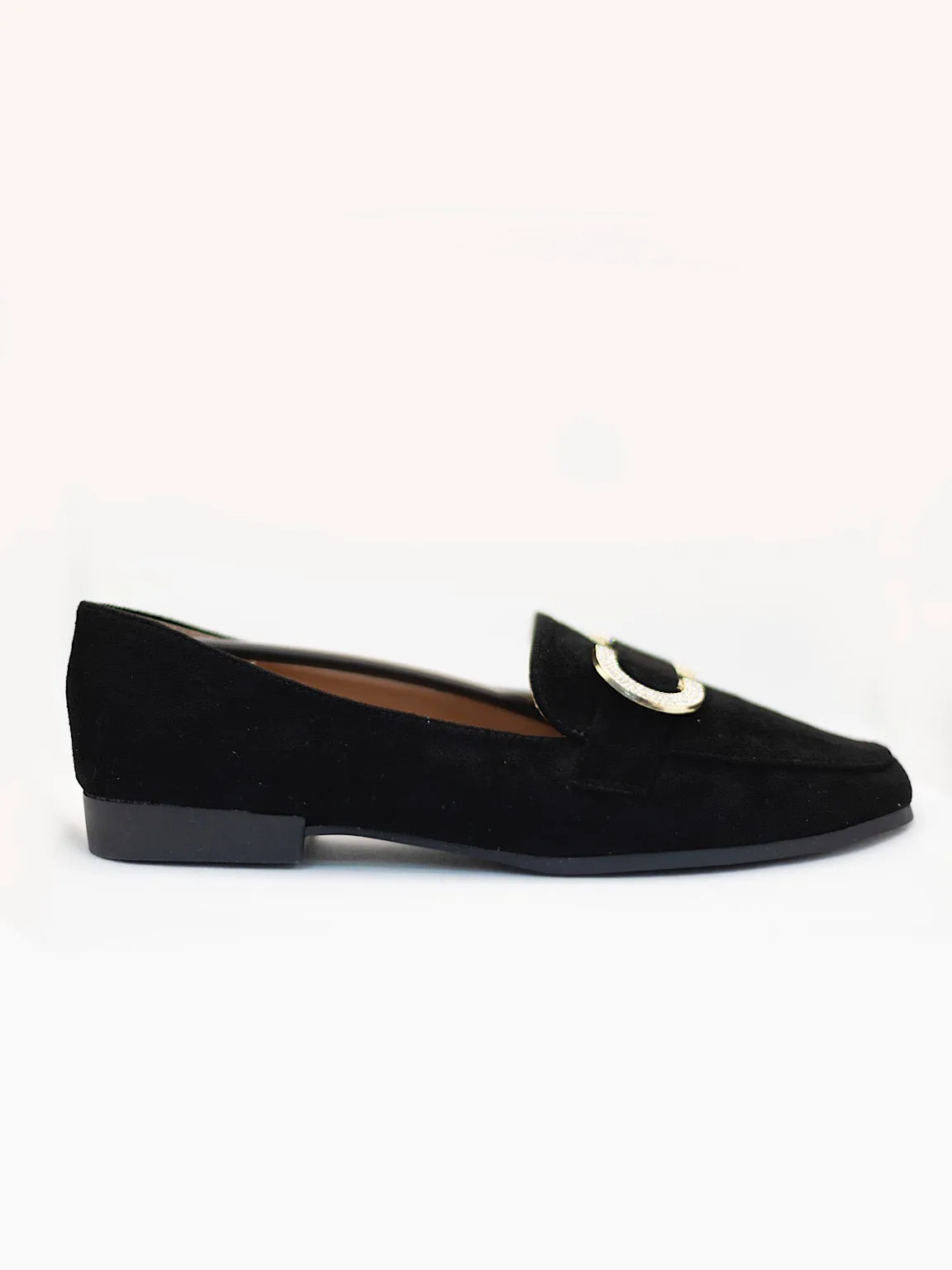 Diamante Detail Loafers