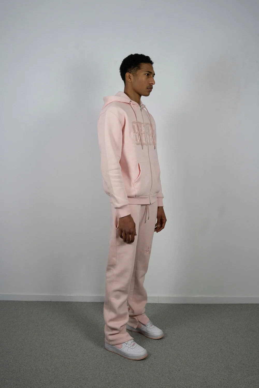 Dix-Sept La Marque Baby Pink Zip up