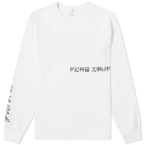 FLAGSTUFF x Kaneko Tomiyuki Long Sleeve World Serpent TeeWhite