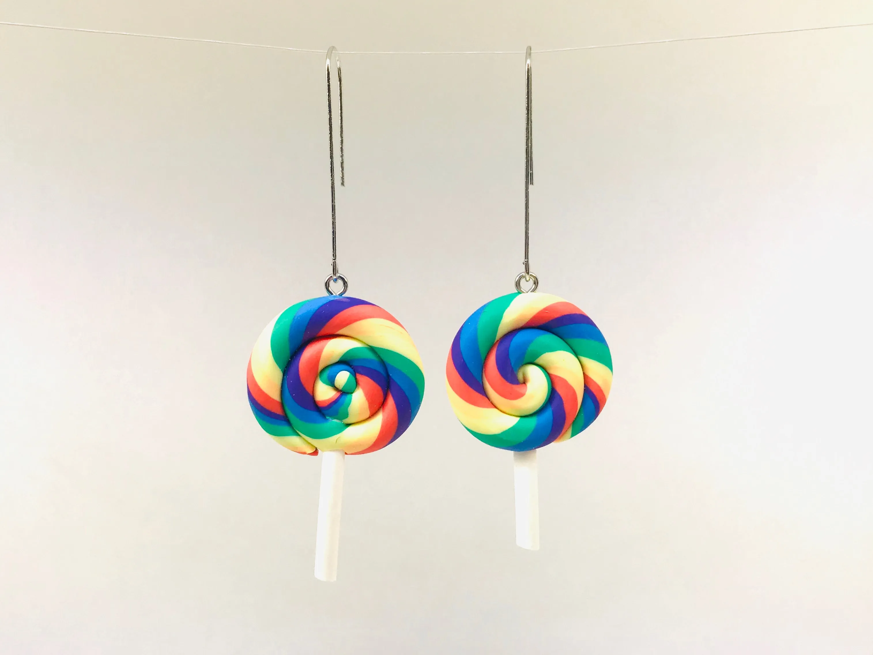 HOT TRENDY LONG HOOK Lollipop Earrings