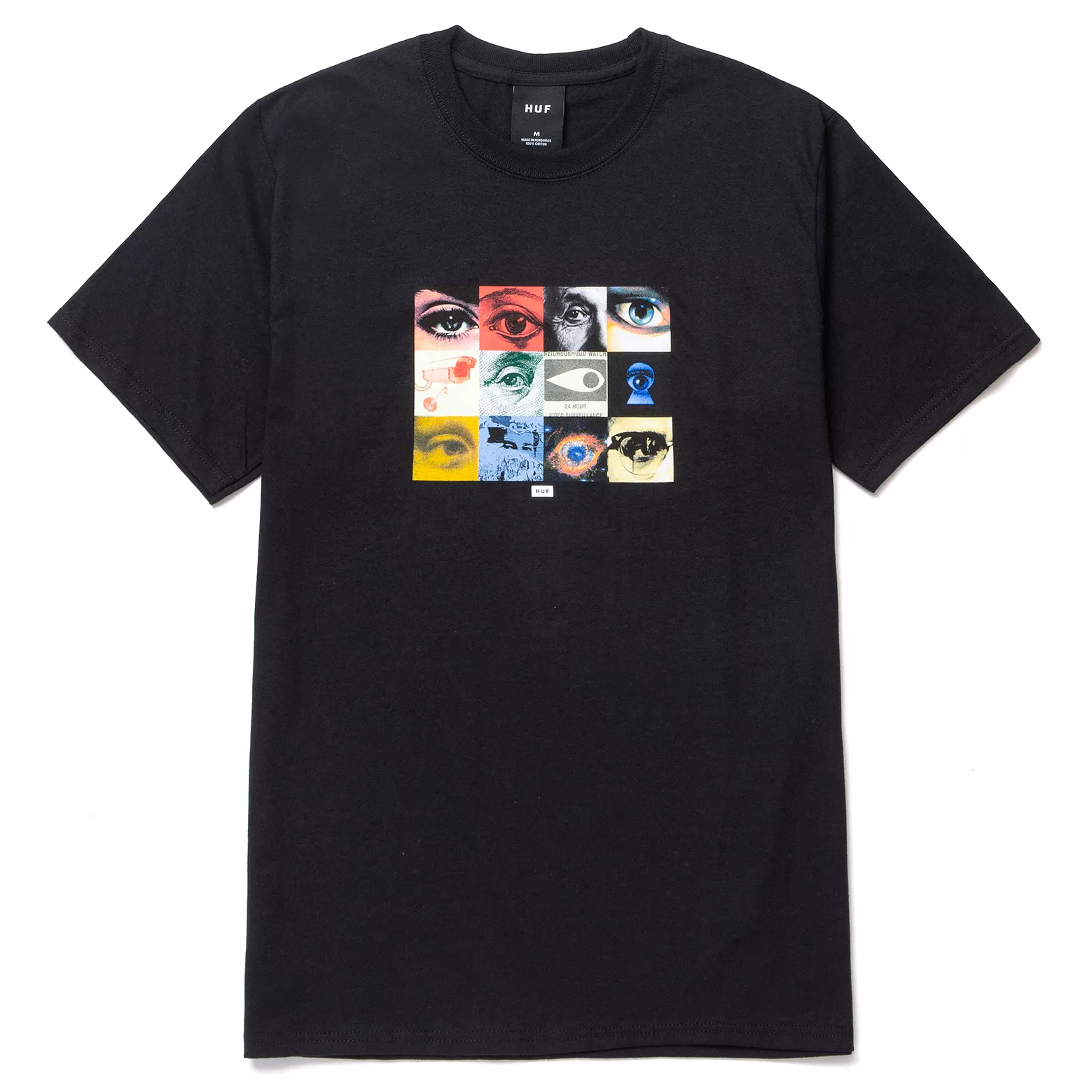 HUF T-SHIRT REALIZE SS BLACK