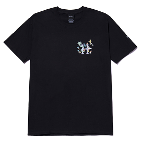 HUF T-SHIRT STEVEN HARRINGTON H SS BLACK