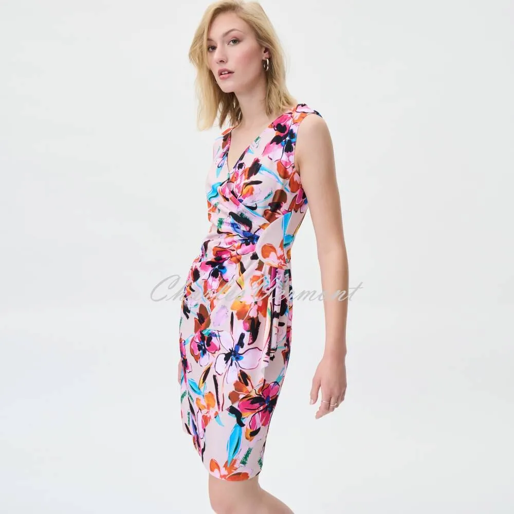 Joseph Ribkoff Abstract Floral Print Dress - Style 231172