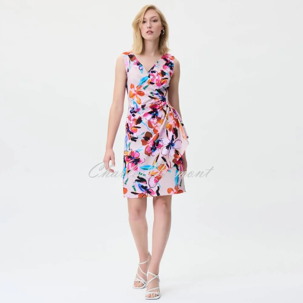 Joseph Ribkoff Abstract Floral Print Dress - Style 231172