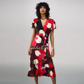 Joseph Ribkoff Floral Print Dress - Style 241285