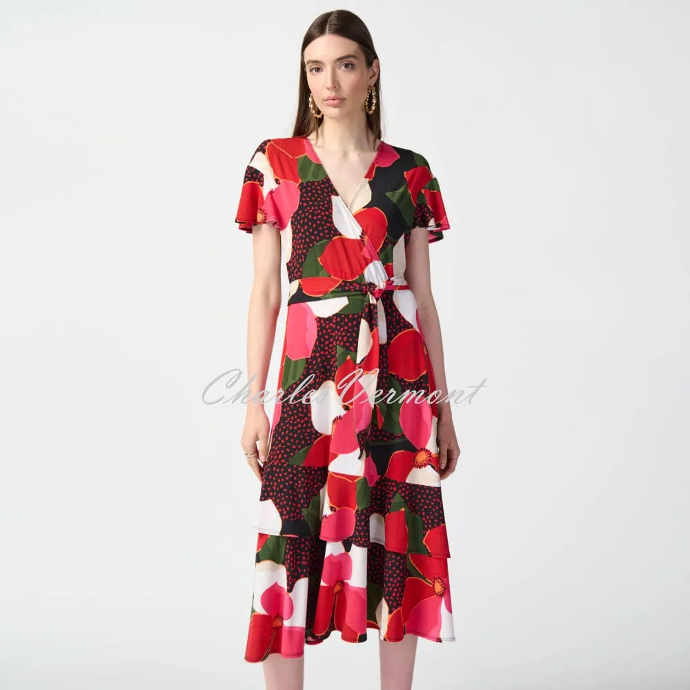 Joseph Ribkoff Floral Print Dress - Style 241285