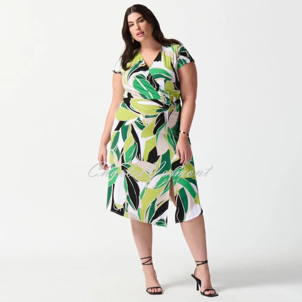 Joseph Ribkoff Tropical Print Dress - Style 241201