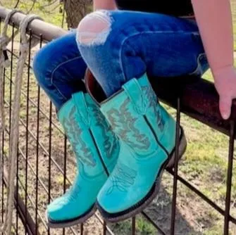 KIDS Turquoise Creek Leather Calf Boots