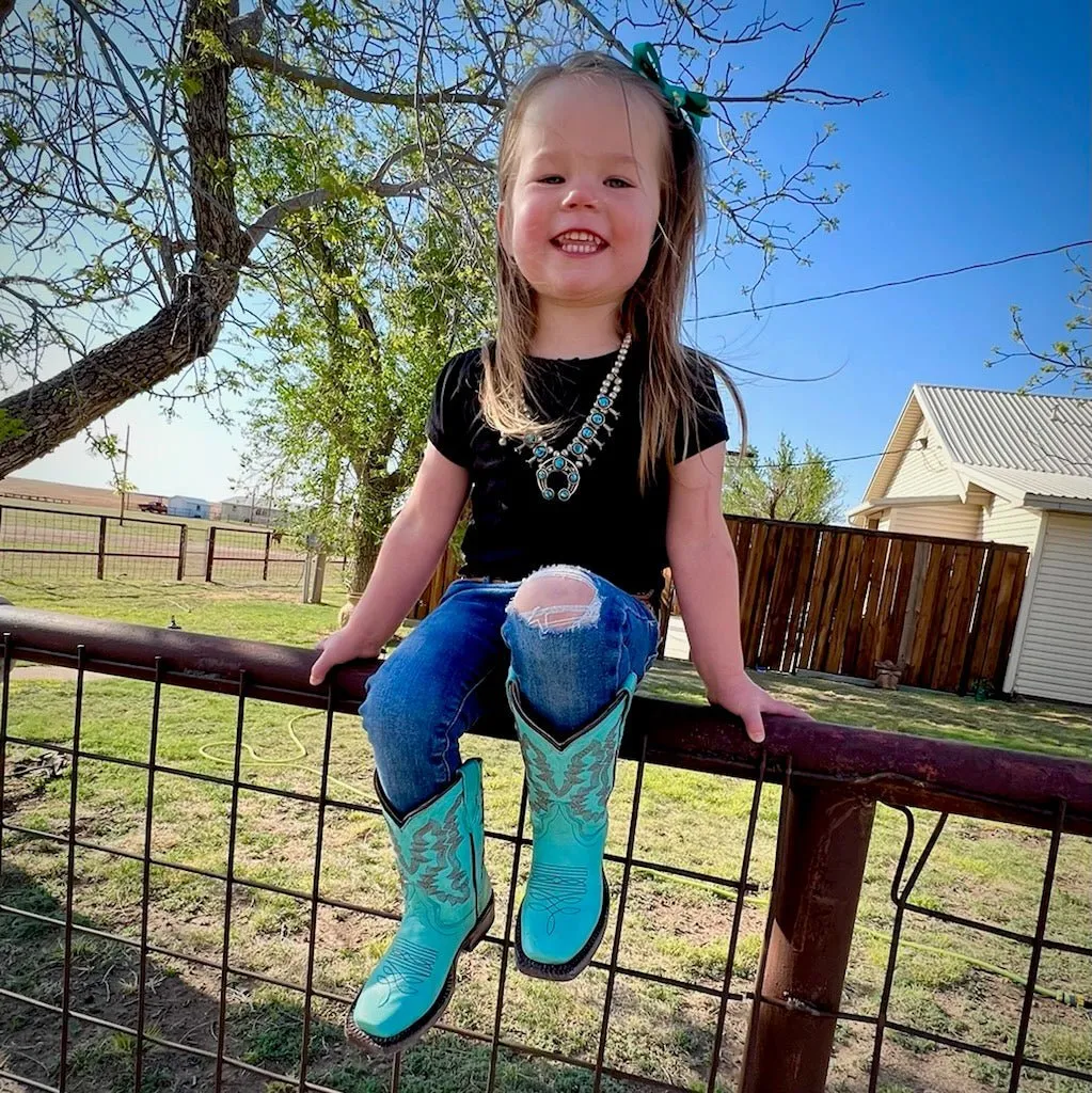 KIDS Turquoise Creek Leather Calf Boots