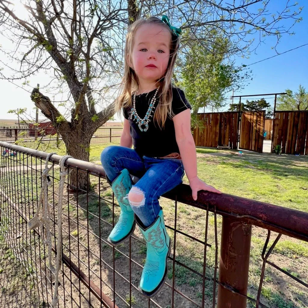 KIDS Turquoise Creek Leather Calf Boots