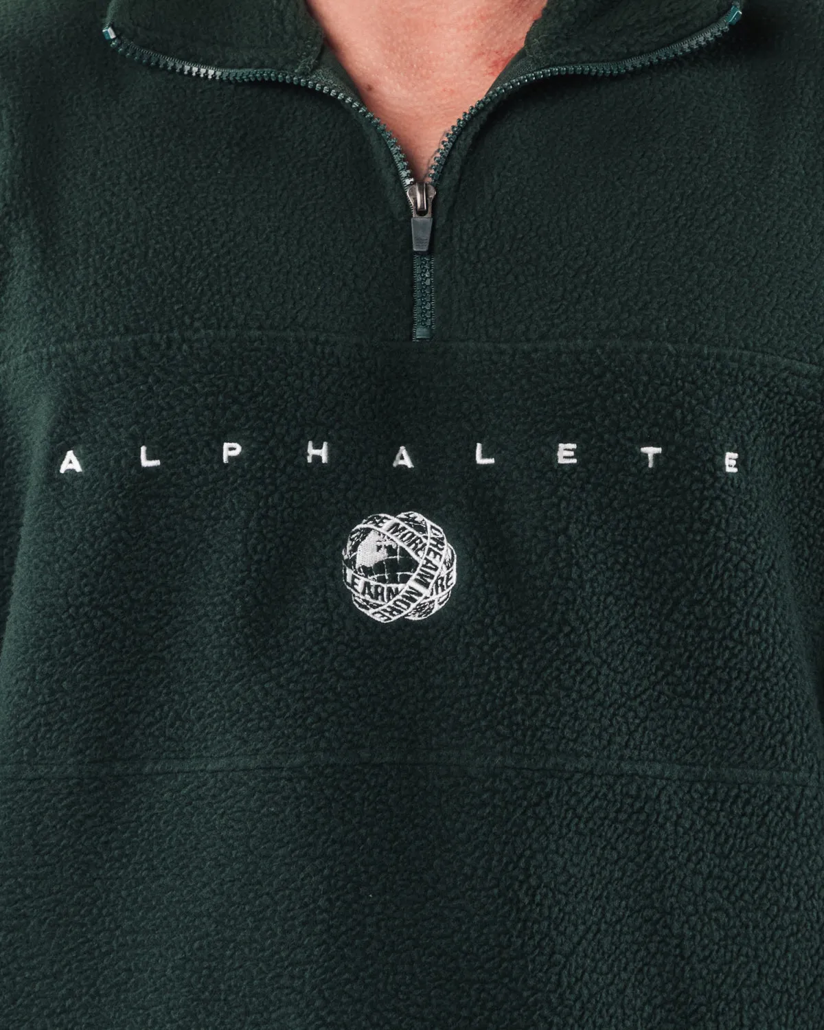 King Quarter Zip - Evergreen