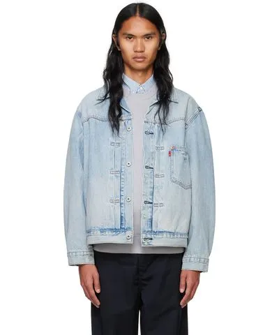 Levi's Blue Type I Denim Trucker Jacket