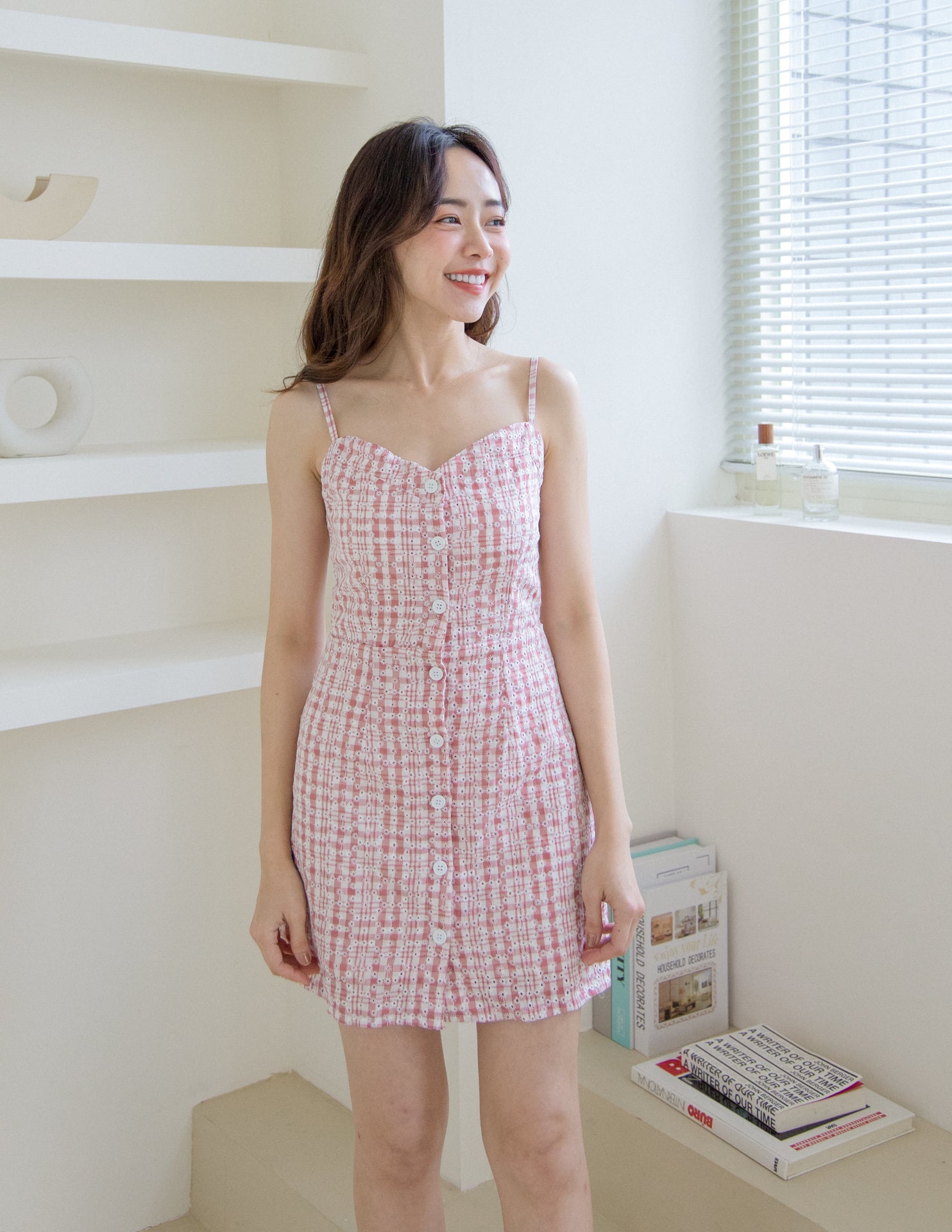 Lindsey Dress in Rose