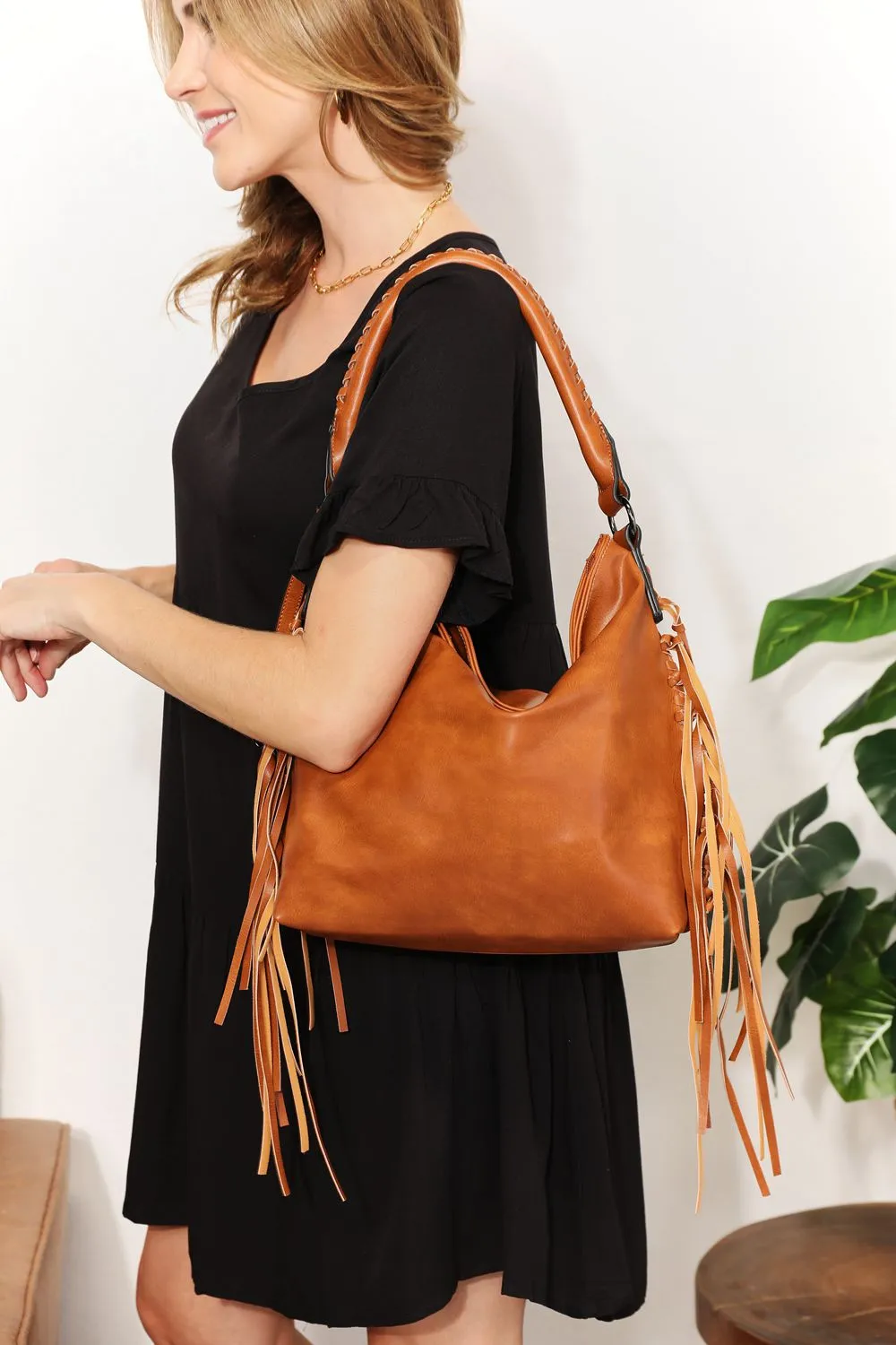 Living On The Fringe Shoulder Bag