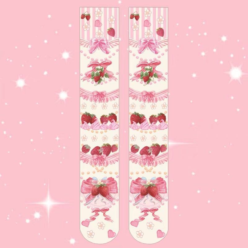 LOLITA CUTE STRAWBERRY STOCKINGS